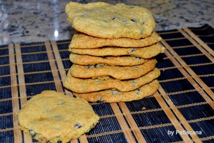 Bolachinhas com pepitas de chocolate (chocolate chip cookies)