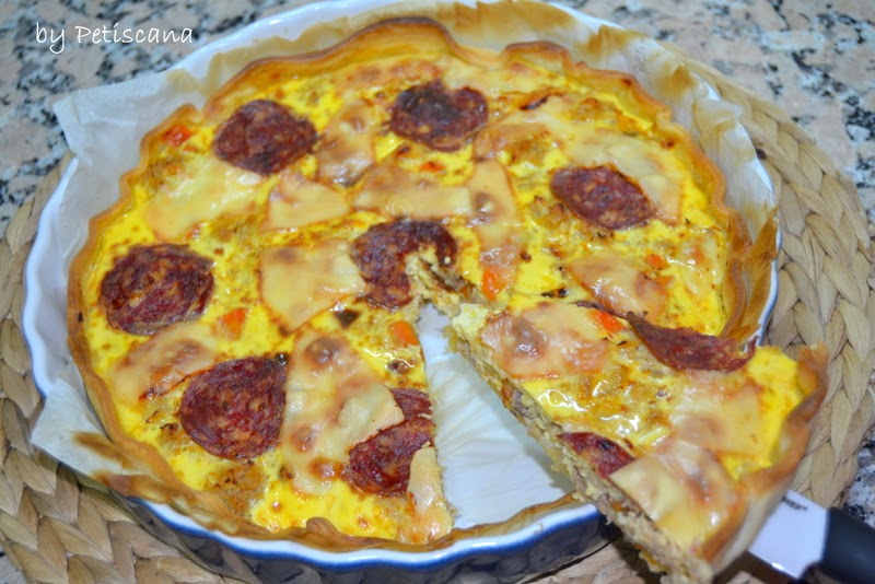 Quiche de galinha [Chicken Quiche]