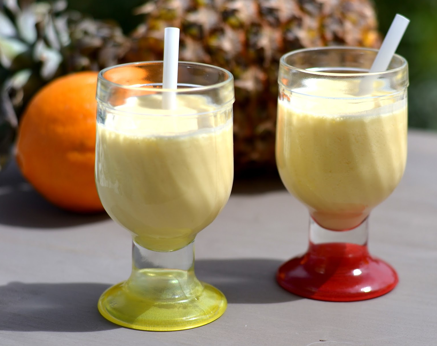 Lassi de Frutos Tropicais [Tropical Fruit Lassi]