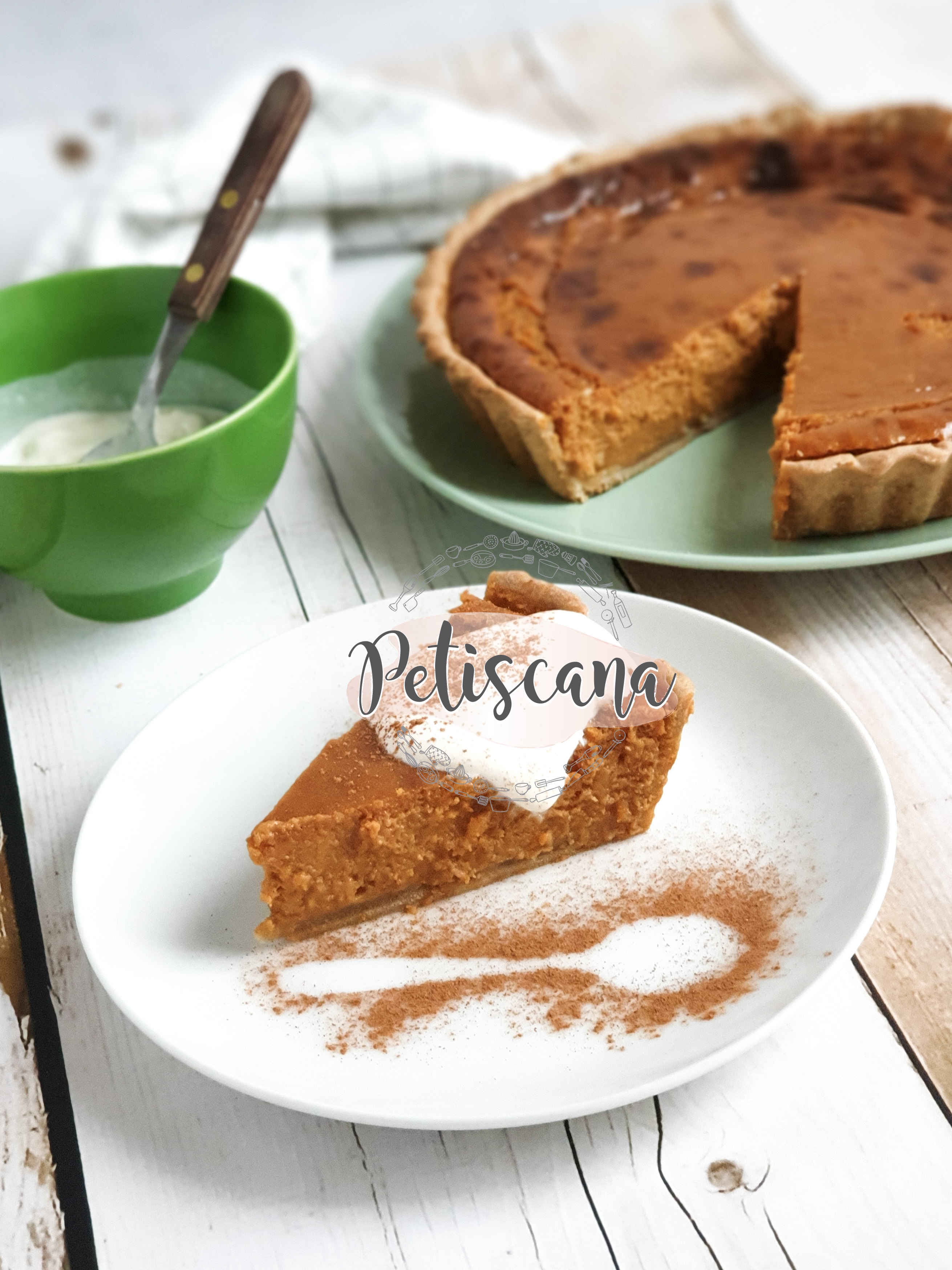 Tarte de abóbora à americana