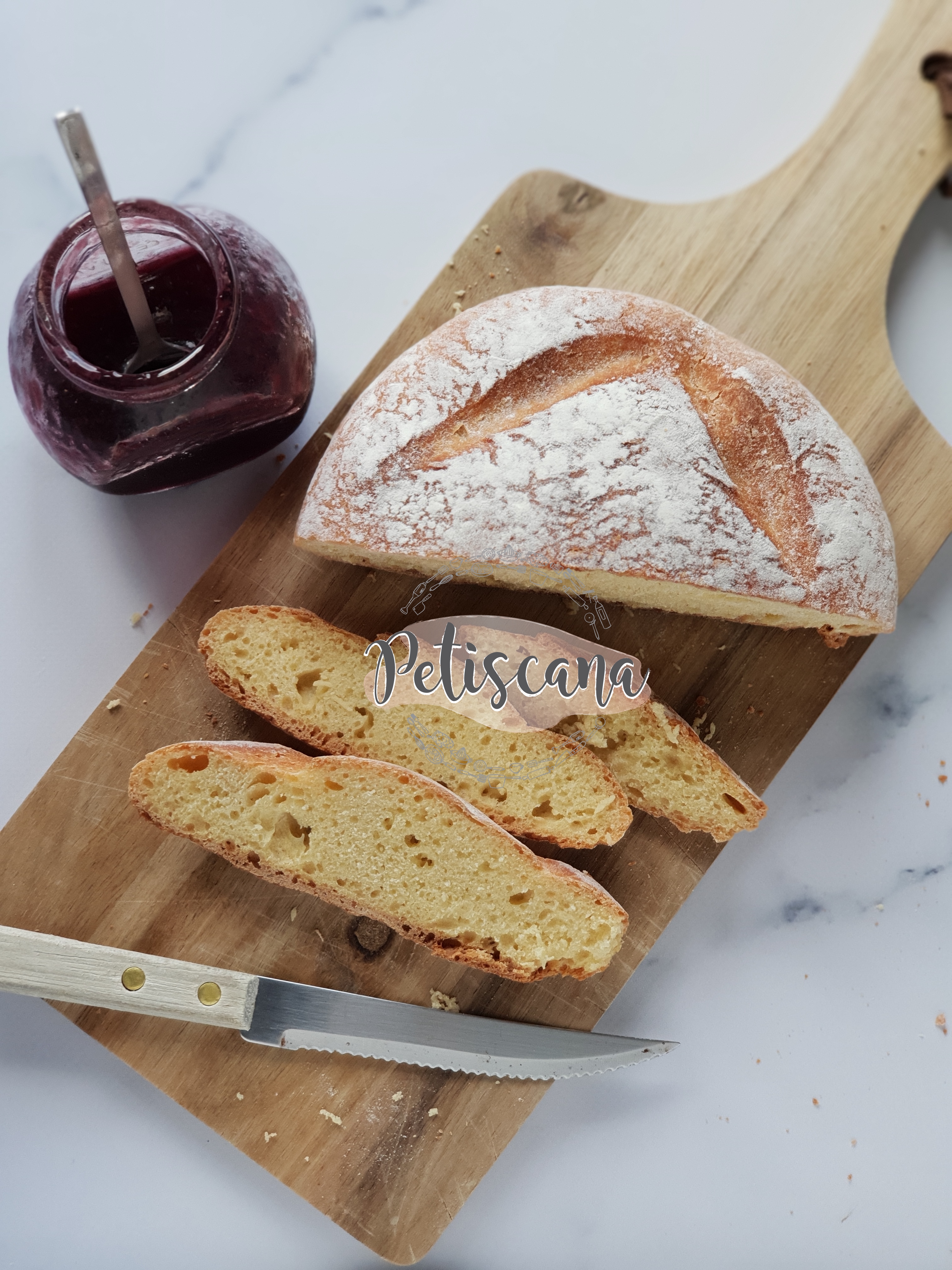 Pão de milho e espelta