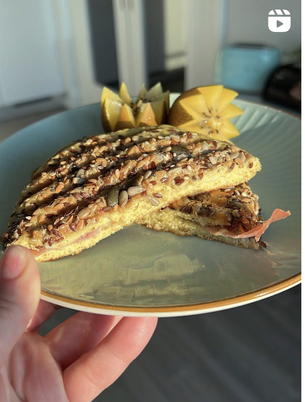 Pão de frigideira #semgluten