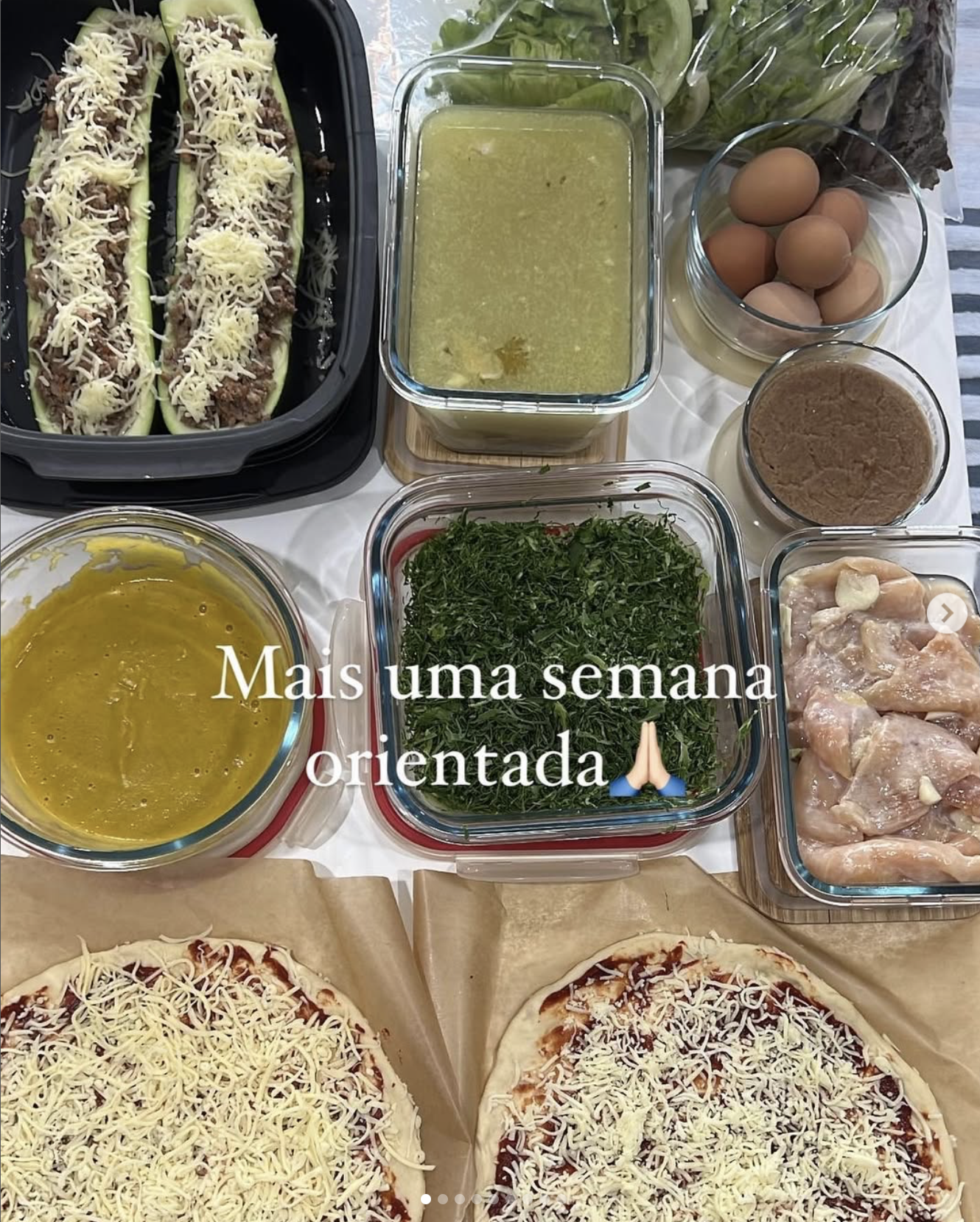 Mealprep semana de 15 a 19 de Maio