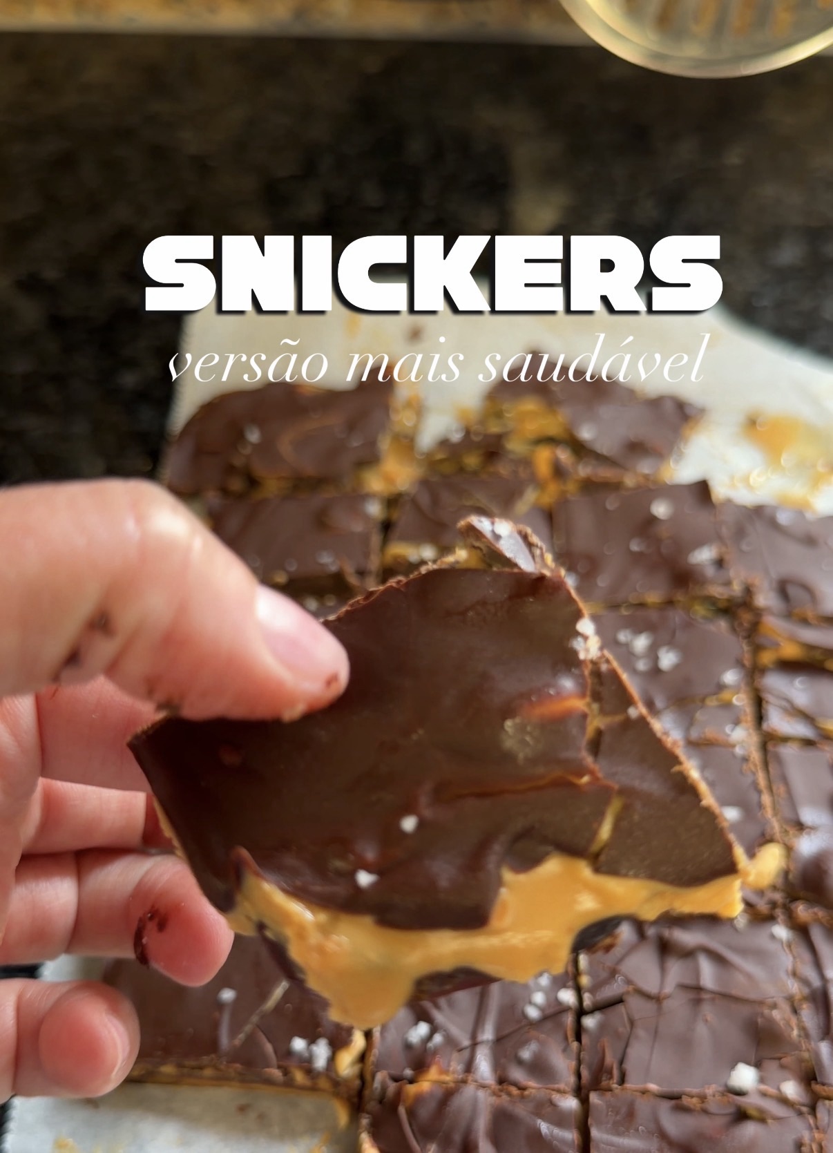 Snickers versão mais saudável